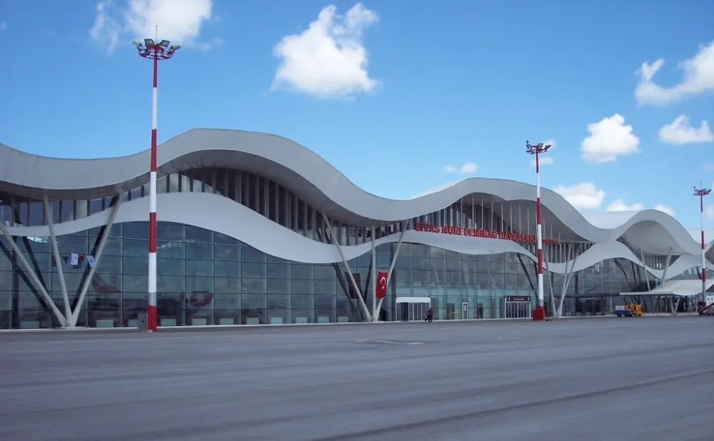 Sivas Nuri Demirağ Havalimanı 33 bin 445 yolcuya hizmet verdi