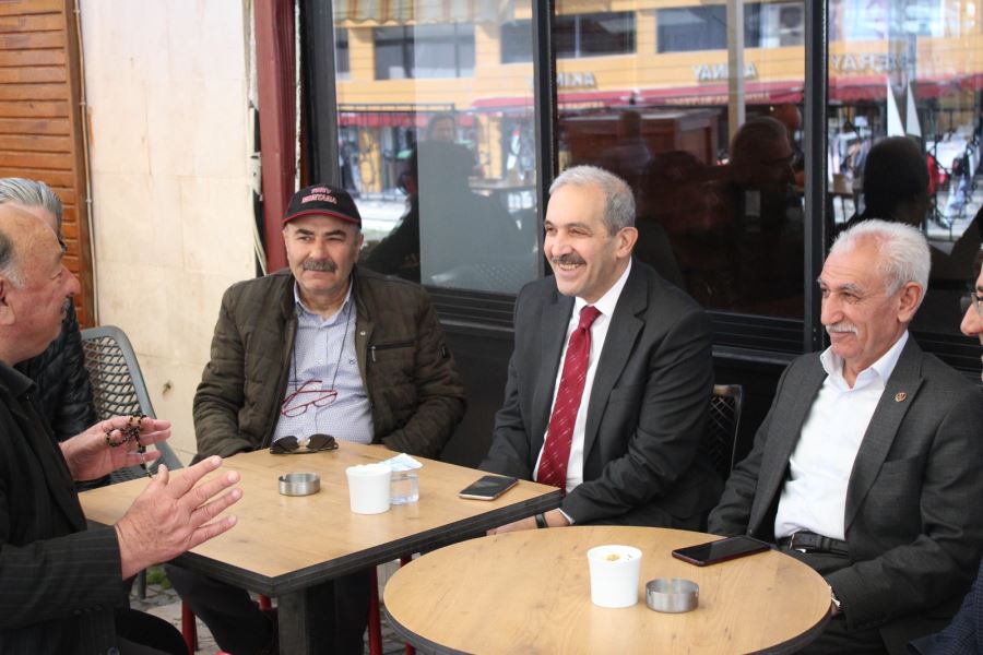 Milletvekili adayı Ürgüp’e vatandaşlardan yoğun ilgi