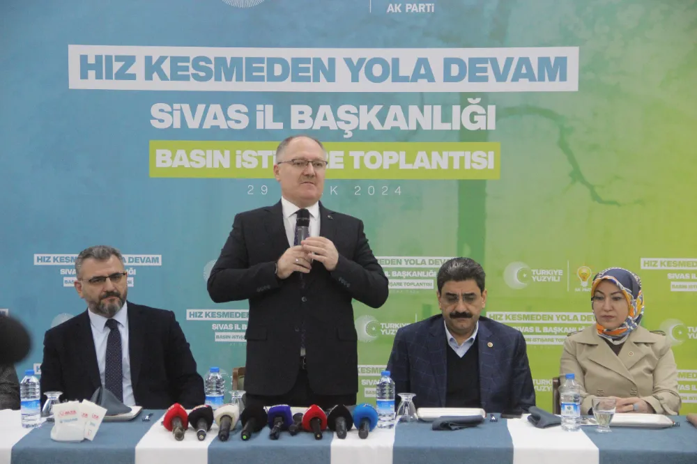 Sivas Belediyesi Başkan Adayı Bilgin: “Ak Parti’ye yakışır bir propaganda dönemi geçiriyoruz